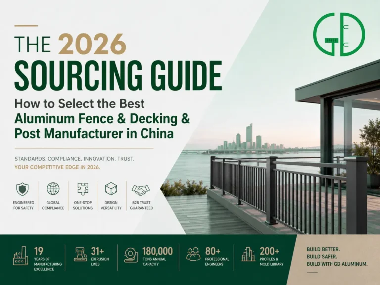 The 2026 Sourcing Guide: How to Select the Best Aluminum Fence and Decking Manufacturer in China