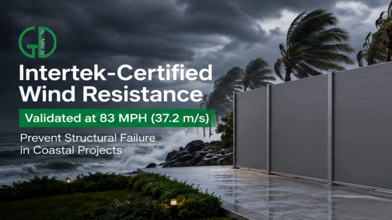 Aluminum Fence Engineering: 5 Proven Section Modulus Checks for High-Wind Coastal Zones