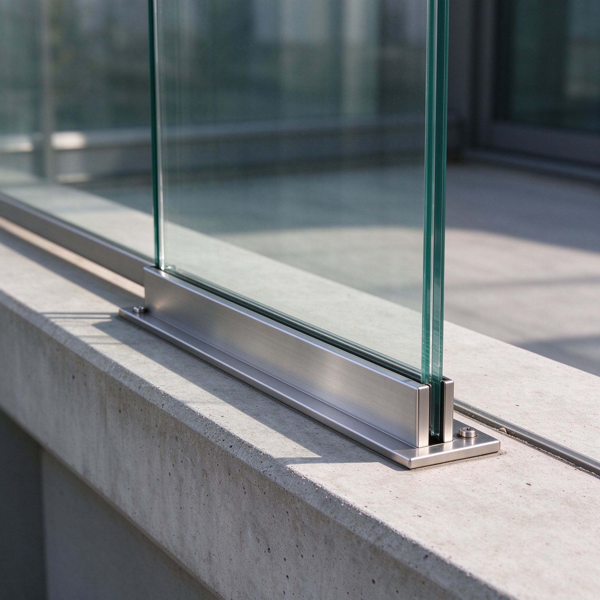 balustrade systems for high-rise design detail